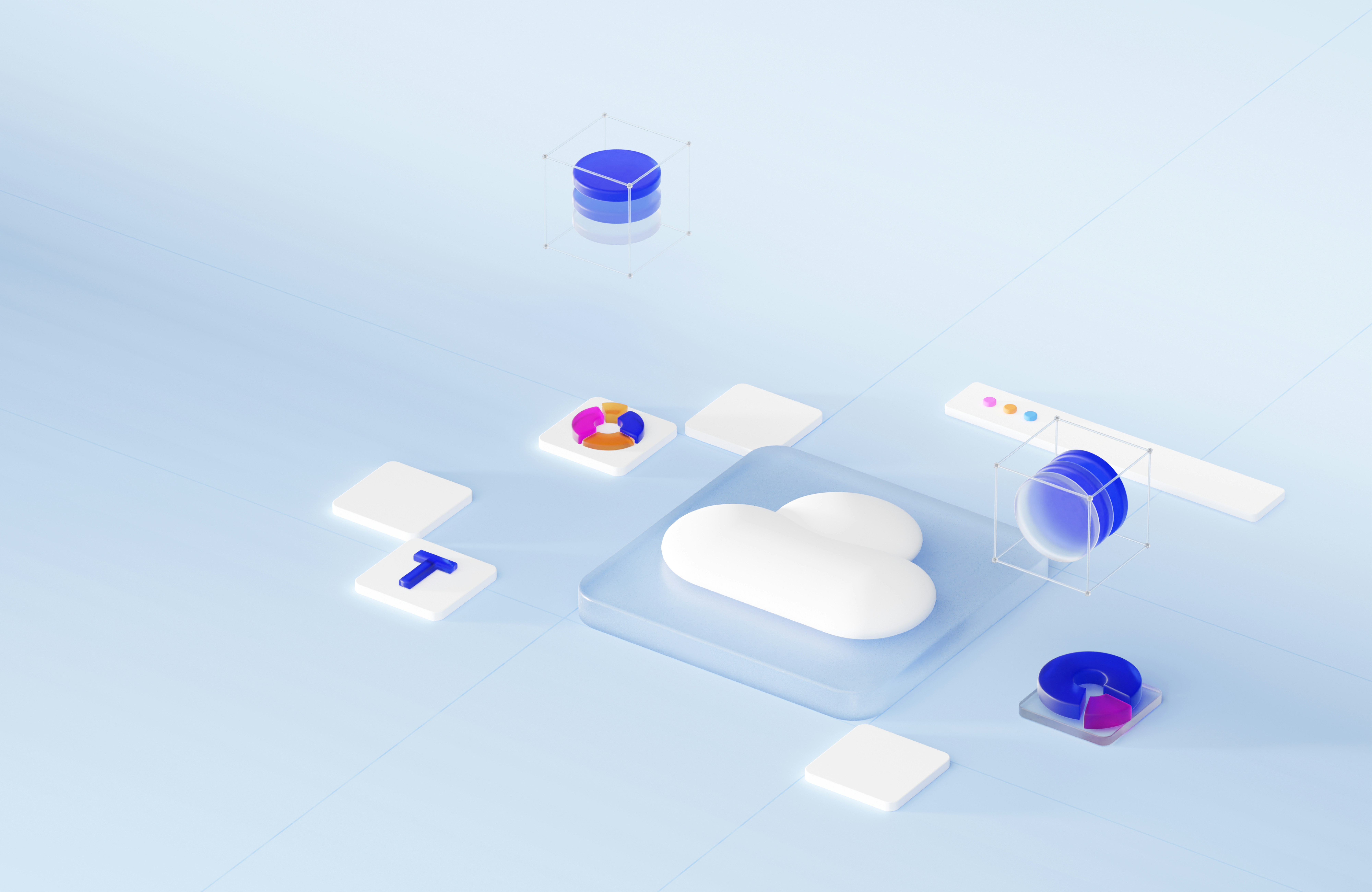 Cloud IT illustration
